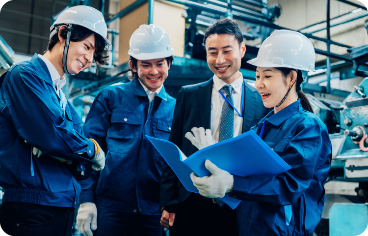 気軽に相談し合える職場の距離感
