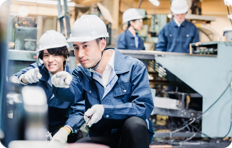 社員の成長を大切にする職場